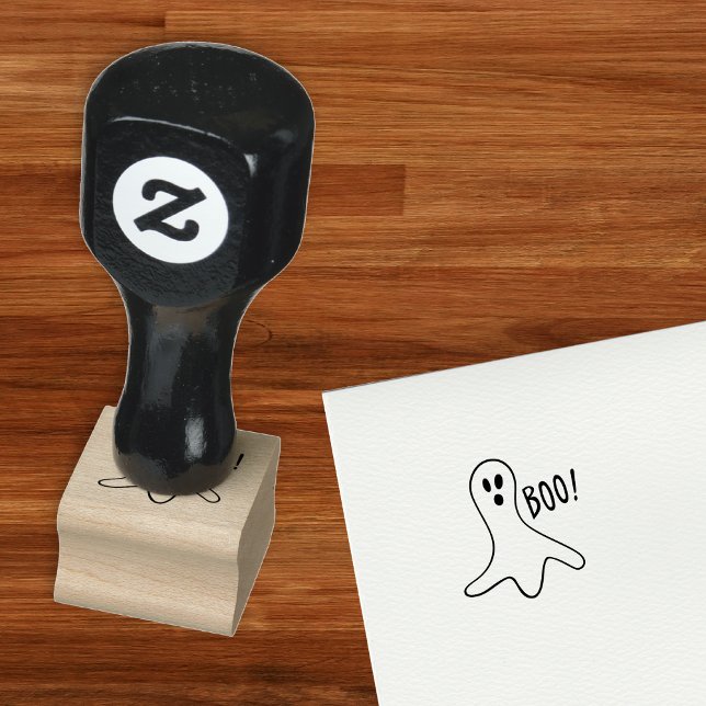 Scary Halloween Ghost BOO Fun Kids DIY Art Craft Rubber Stamp (Scary Halloween Ghost BOO Fun Kids DIY Art Craft Rubber Stamp)