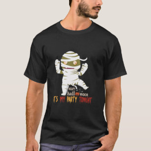 scary halloween, it's my party tonight T-Shirt