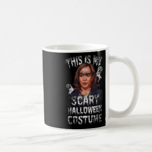 Scary Halloween Kamala Harris Trump Election Coffee Mug