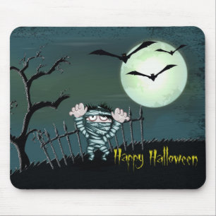 Scary Halloween Mouse Pad