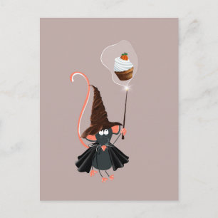 Scary Halloween Night Postcard
