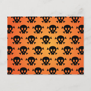 Scary Halloween Night Postcard