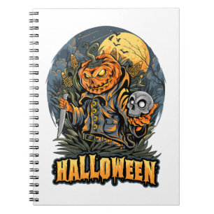 Scary Halloween Notebook