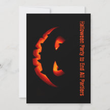 Scary Halloween Party Invitation