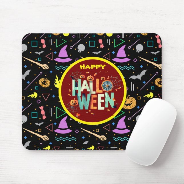 Scary Halloween Planner Mouse Pad (With Mouse)