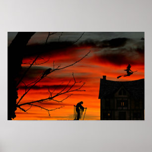 Scary Halloween. Poster