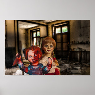 Scary Halloween. Poster