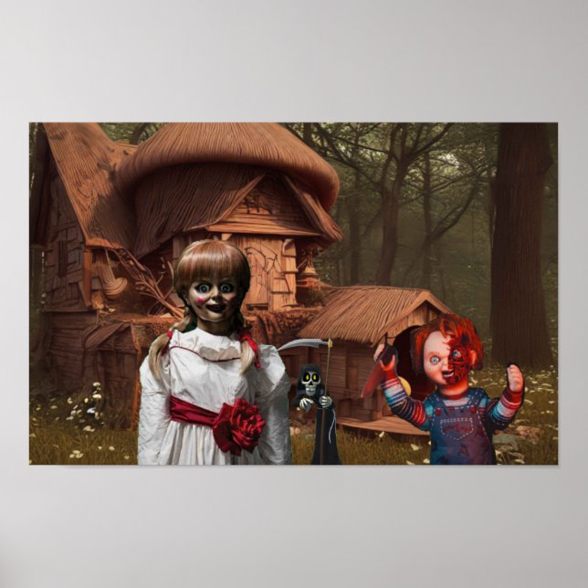 Scary Halloween. Poster (Front)