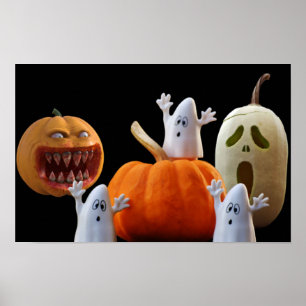 Scary Halloween. Poster