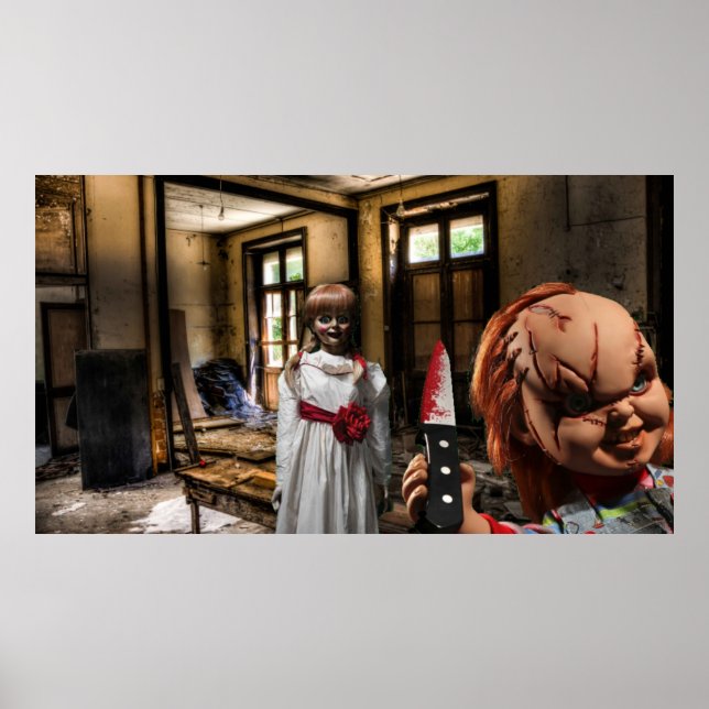 Scary Halloween. Poster (Front)