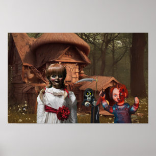 Scary Halloween. Poster