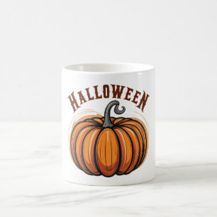 Scary Halloween Pumpkin Mug