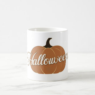 Scary Halloween Pumpkin Mug