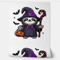 Scary Halloween Sloth Witch Hat Costume Spooky Sea