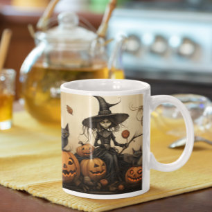 Scary Halloween Witch 34 Mug