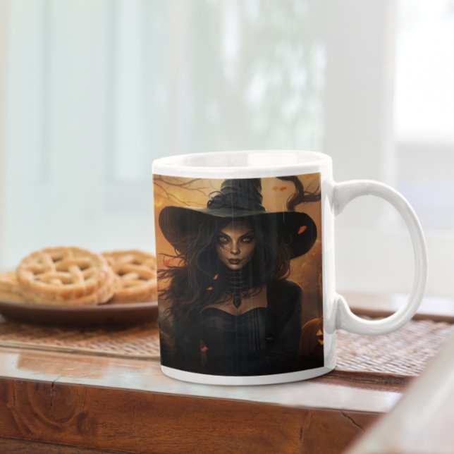 Scary Halloween Witch 36 Mug (Scary Halloween Characters version 36 Mug
)