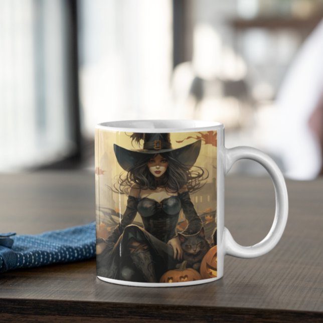 Scary Halloween Witch 38 Mug (Scary Halloween Characters version 38 Mug
)