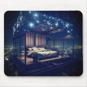 Scary High Bed Mouse Pad