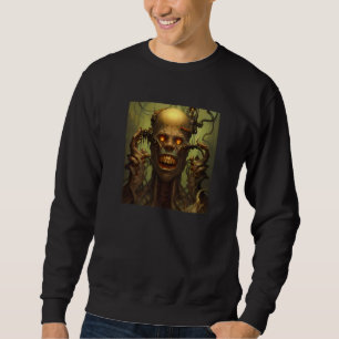 Scary Horror Nightmare of the Mind Unique Digital Sweatshirt