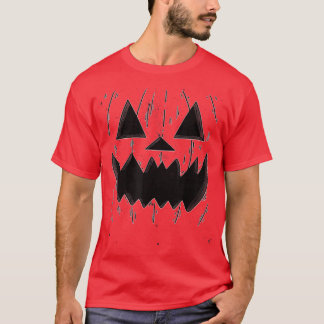 Scary Jackolantern For Halloween  T-Shirt