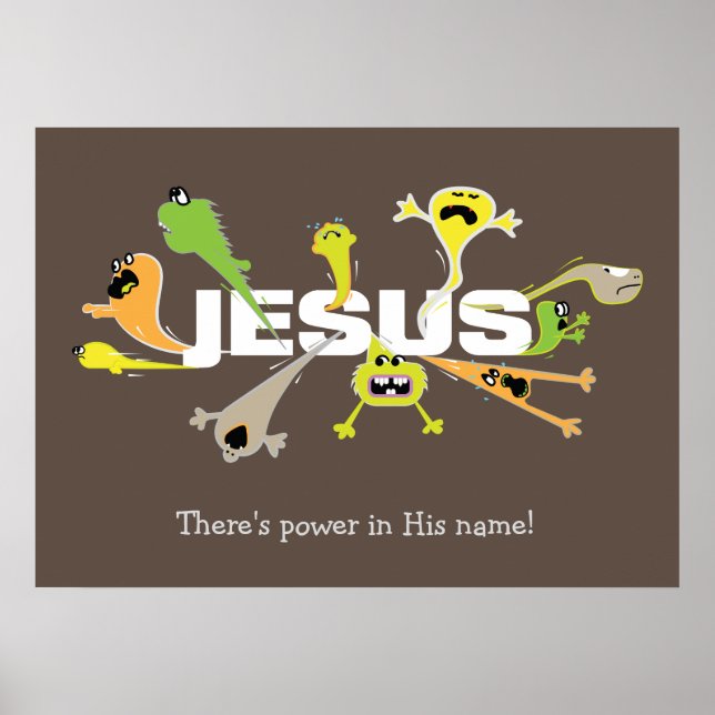 Scary Jesus Poster (Front)