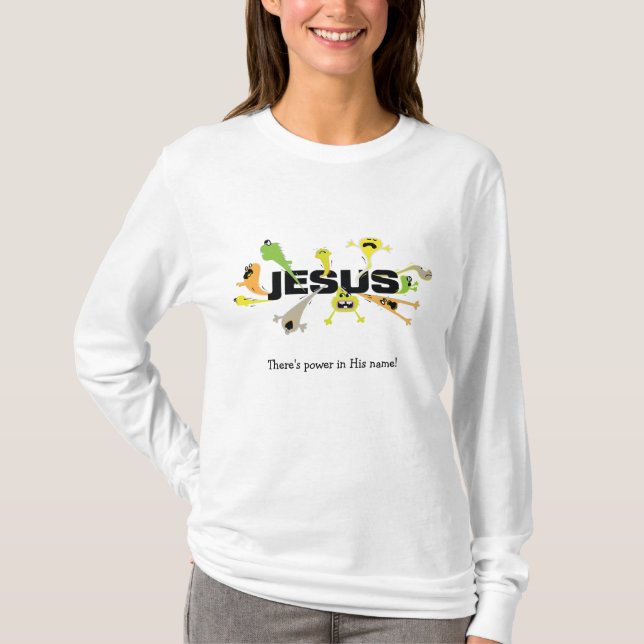 Scary Jesus T-Shirt (Front)