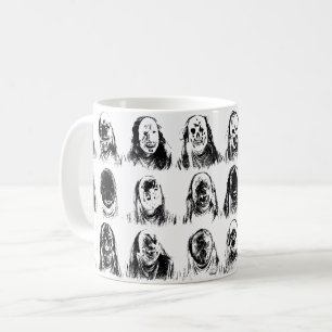 Scary Masks Coffee Mug
