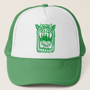 Scary Monster - Green Trucker Hat