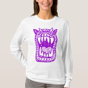 Scary Monster - Purple T-Shirt