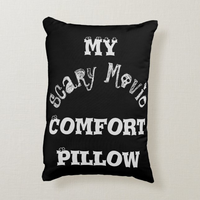 Scary Movie Accent Pillow (Back(Vertical))