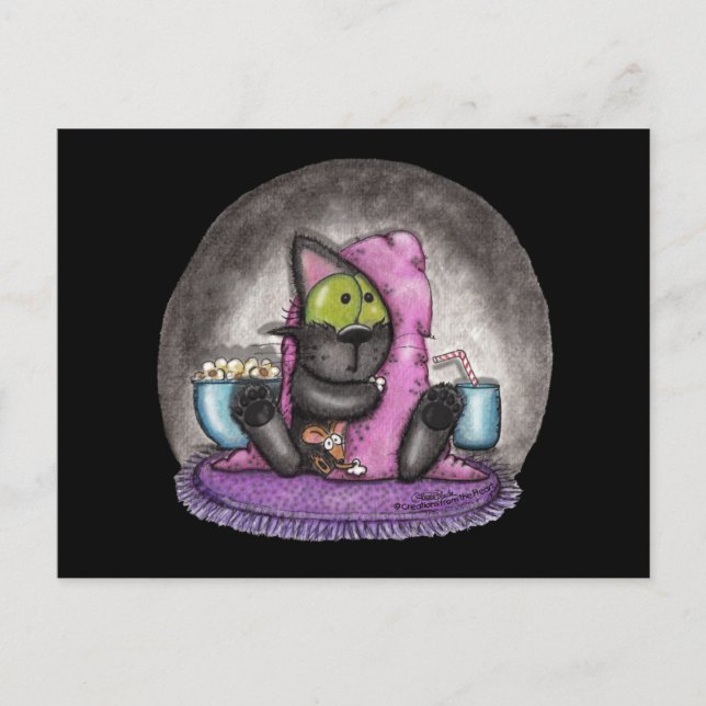 Scary Movie -Cat and Mouse Postcard (Front)