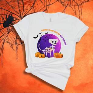 Scary Newfoundland Halloween Full Moon T-Shirt
