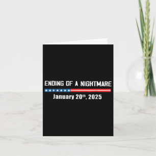 Scary Night Ending January 20th 2025 Funny Pro Tru Card