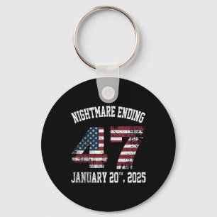 Scary Night Ending January 20th 2025 Funny Pro Tru Key Ring