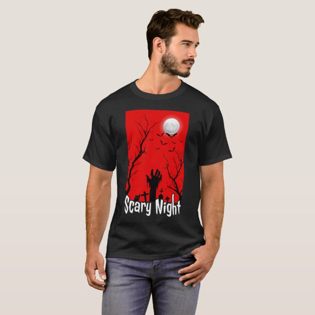 Scary Night T-Shirt (Front Full)