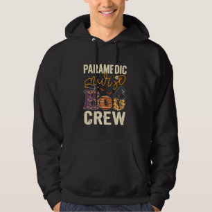 Scary Nurse Halloween Ghost Spider Paramedic Nurse Hoodie