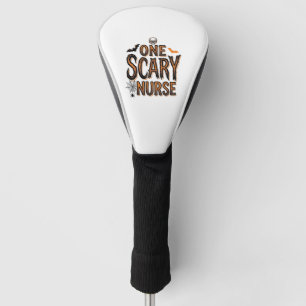 Scary Nurse Halloween Vintage Engraving Shirt Desi Golf Head Cover