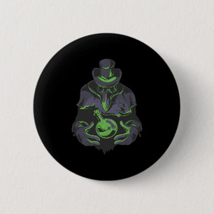 Scary Plague Doctor Halloween Gift Gothic Design 6 Cm Round Badge