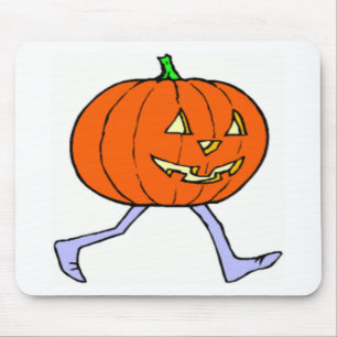 Scary Pumkin Mouse Pad