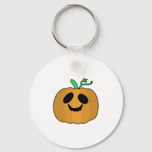 Scary Pumpkin Halloween V2   Key Ring