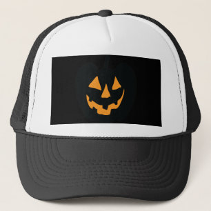 Scary Pumpkin Trucker Hat