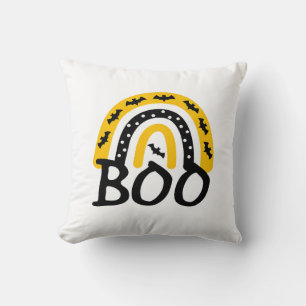 Scary Rainbow and Spooky Halloween Cushion