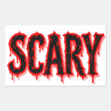 Scary – Red and Black Dripping Blood Gothic Horror