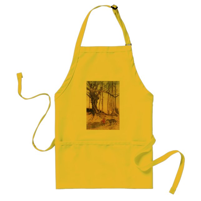 Scary Red Riding Hood Standard Apron (Front)