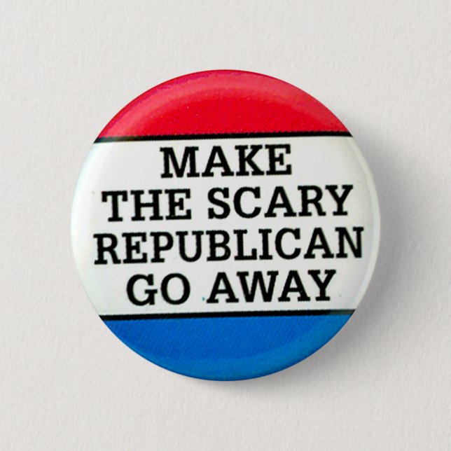 Scary Republican - Button (Front)