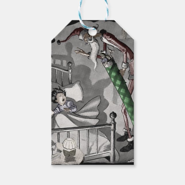 Scary Santa Gift Tags (Front)