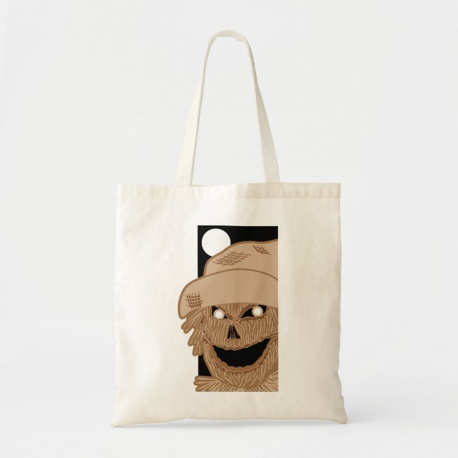 Scary Scarecrow Tote Bag (Front)