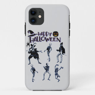 Scary Skeletons Party iPhone 11 Case