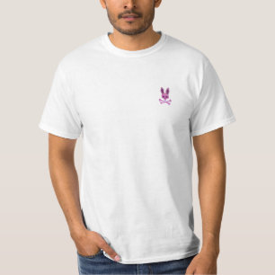 Scary Skull And Crossbones Bad Rabbit Horror Bunny T-Shirt