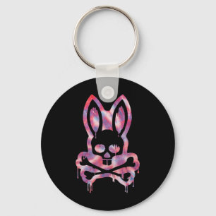 Scary Skull And Crossbones D Rabbit Horror Bunny H Key Ring